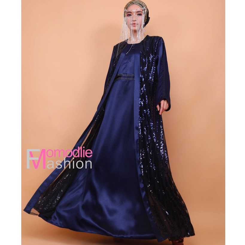 Gamis Abaya Payet Terbaru, Gamis Abaya Sequin Farasya, gamis abaya arab remaja kwalitas Butik by mom