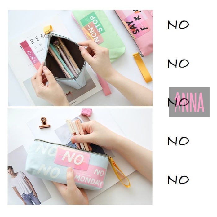 

Diskon TP0066 Tempat Pensil NO and NO / Tempat Kosmetik - Merah Muda Termurah