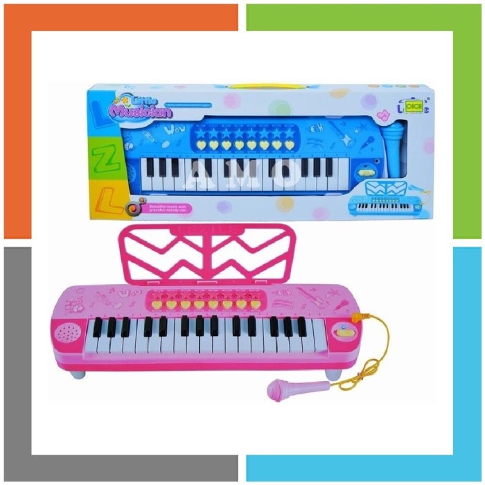 Mainan Piano Mini - Organ Tunggal Mini Anak Set