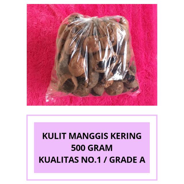 

500GRAM KULIT MANGGIS KERING