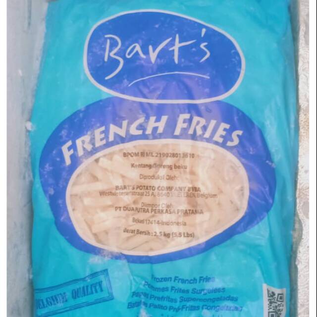 

Kentang Bart 500 gr