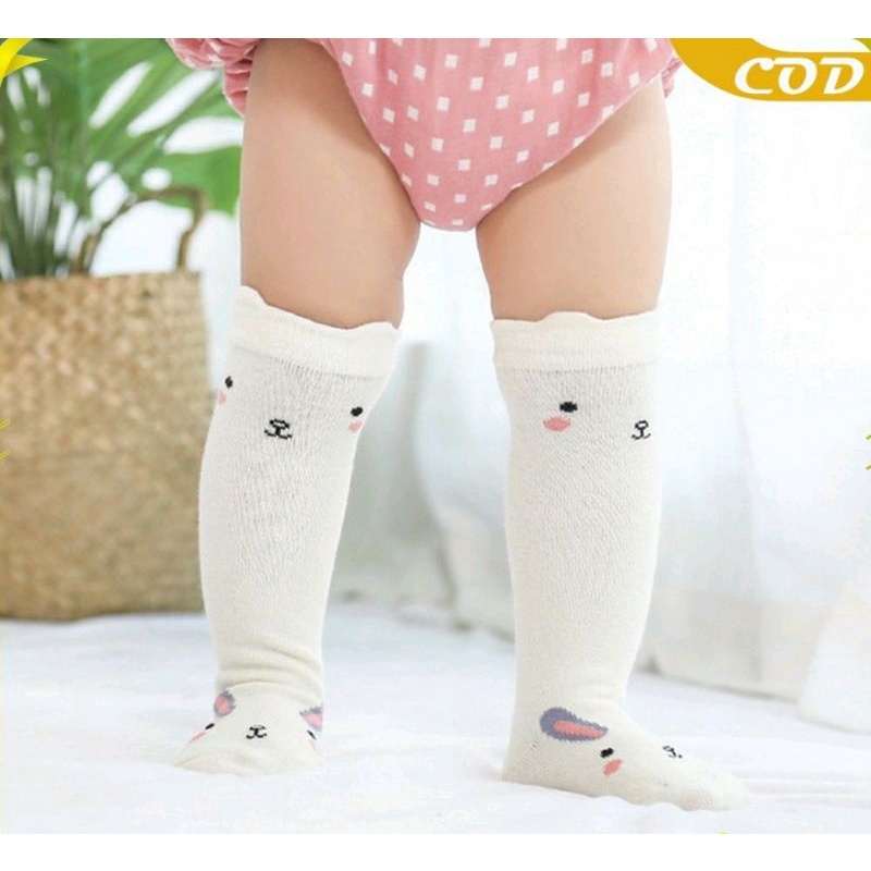 Kaos kaki anti slip anak bayi panjang motif lucu IMPORT