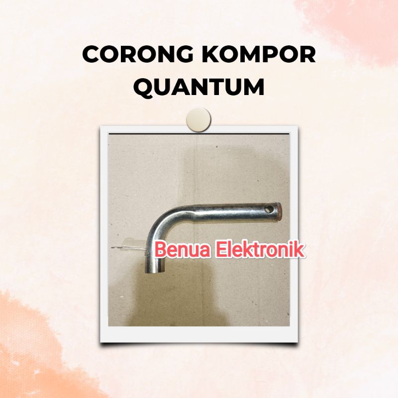 Promo Cerobong Pipa L Tungku Kompor Gas Quantum Khusus Corong Pipa Quantum