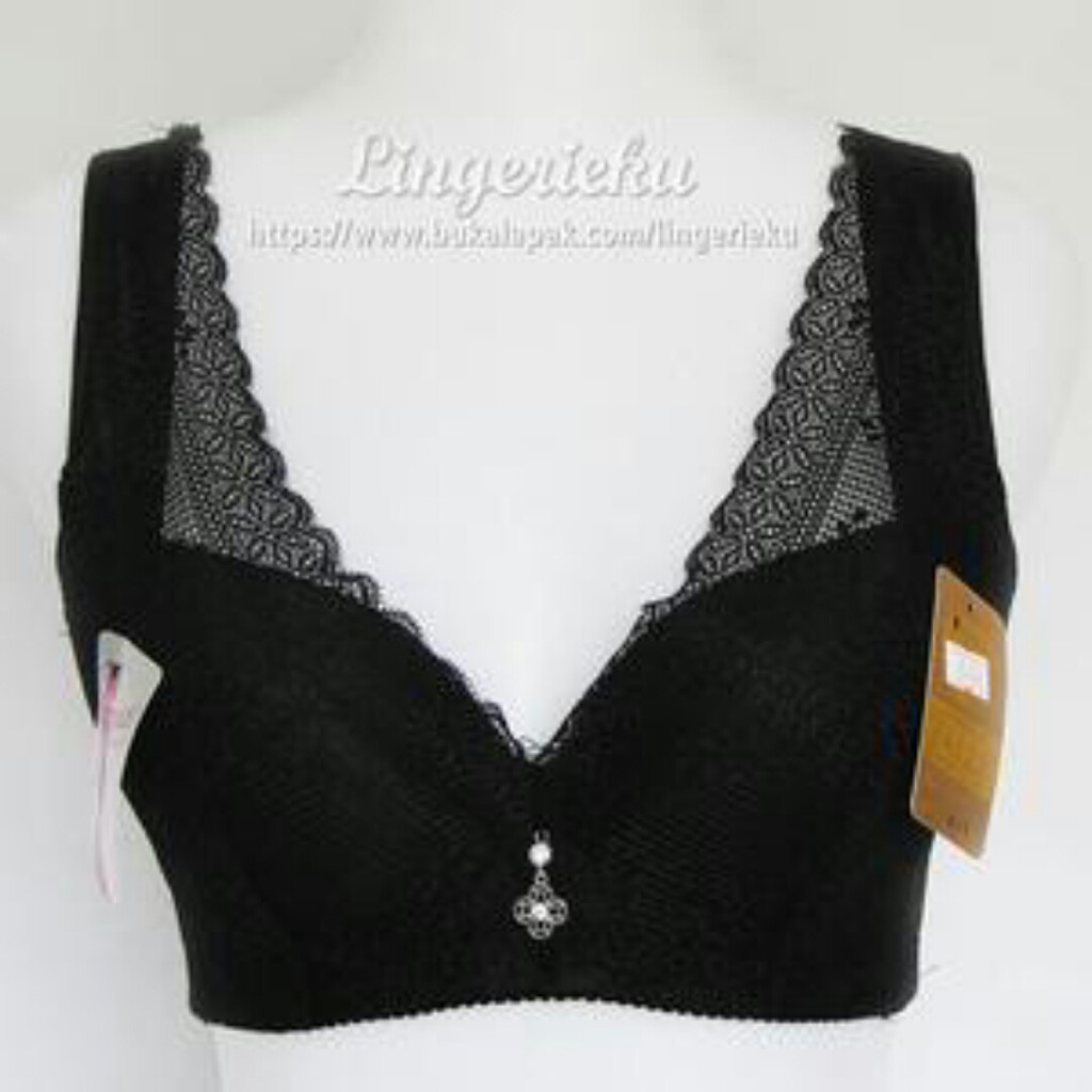 Tally 8117 Push Up Bra Wanita Cup Besar Busa Tipis Size 34 36 38 40 42 44/ Bh Wanita Penekan Lemak