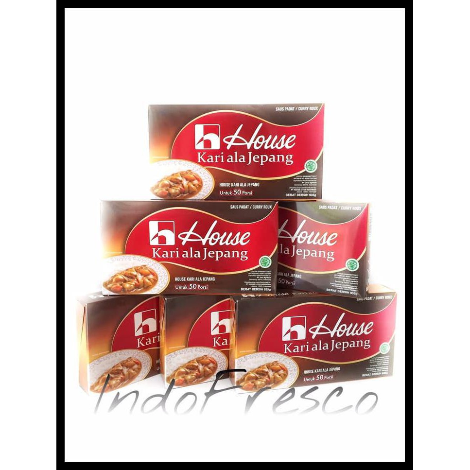 

X2N3 HOUSE CURRY SAUCE MIX- BUMBU SAUS KARI LOKAL ALA JEPANG- 1 KG QNI8