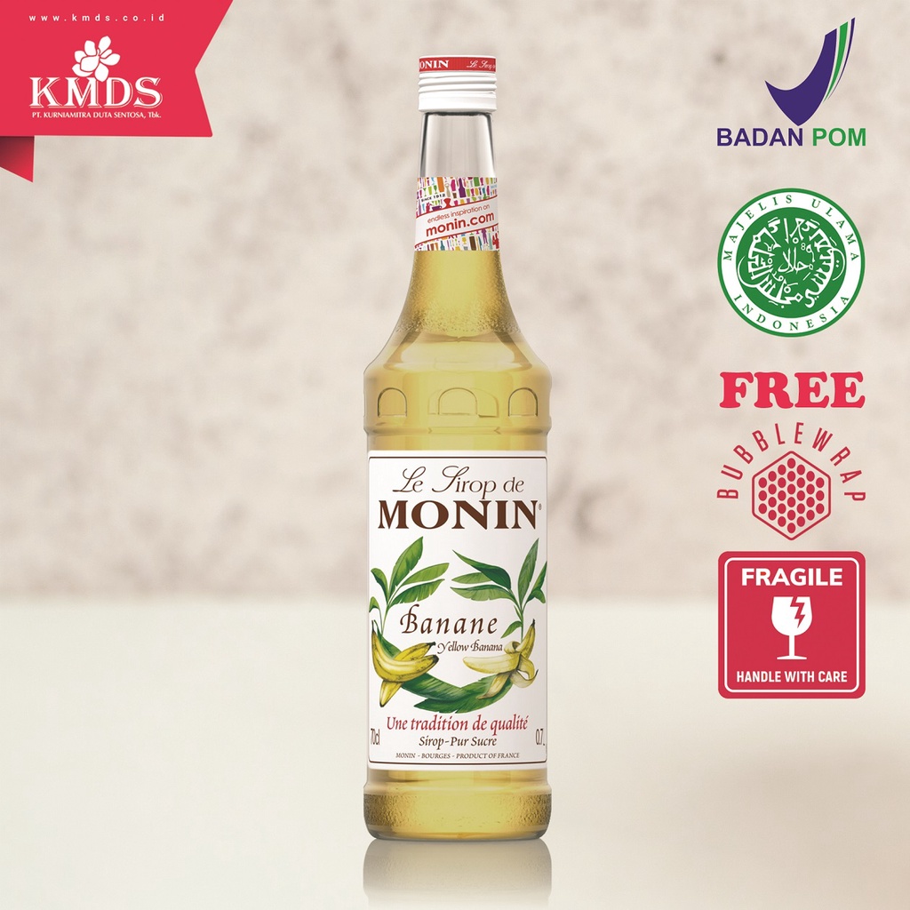 

MONIN Yellow Banana syrup 70 CL 700 ML