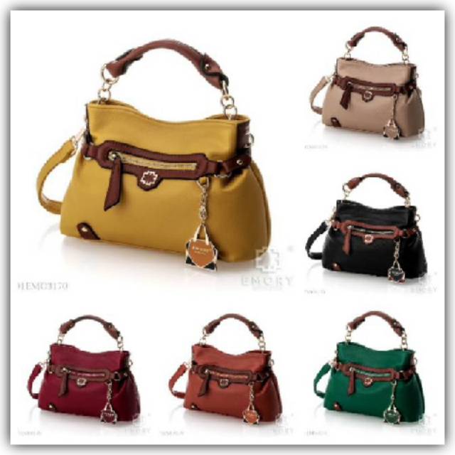 BAG IMPORT BRANDED EMORY MINEM / TAS SELEMPANG FASHION WANITA / HANDBAG MULTIFUNGSI LIPSTIK BATAM