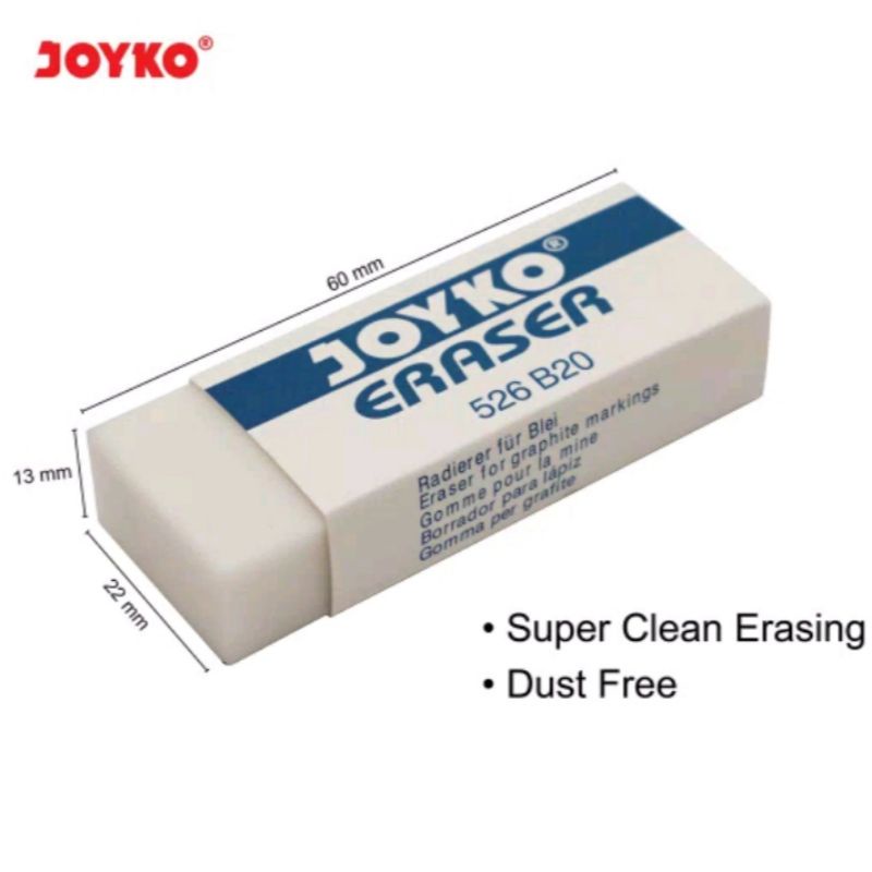 

Eraser Penghapus Joyko 526-B20