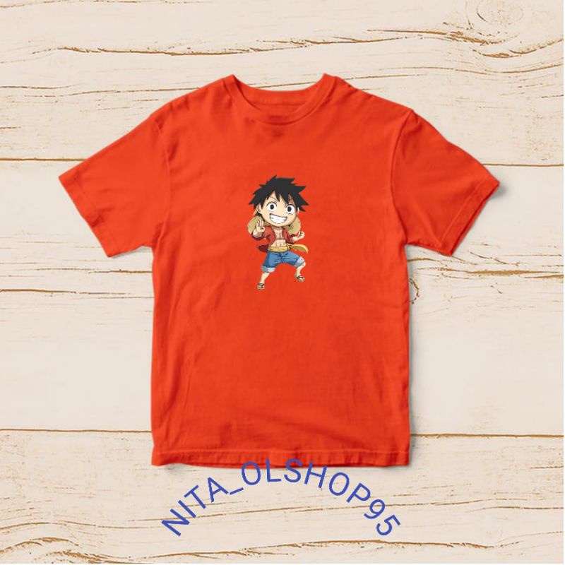 baju anak karakter, baju anak anime, baju anak one piece