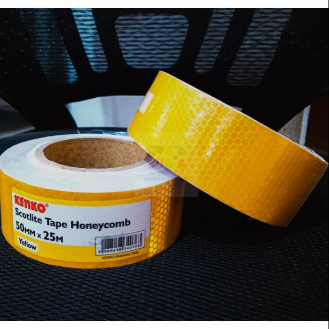 

KENKO SCOTLITE TAPE HONEYCOMB 50MM X 25M (YELLOW)