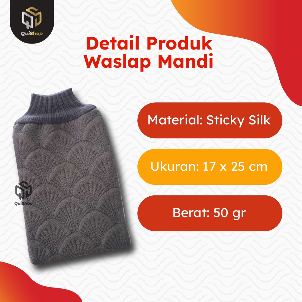 Waslap Handuk Tangan Korean Lace Bath Towel Lembut Gloves Lap Perlengkapan Mandi Bayi Premium Termurah