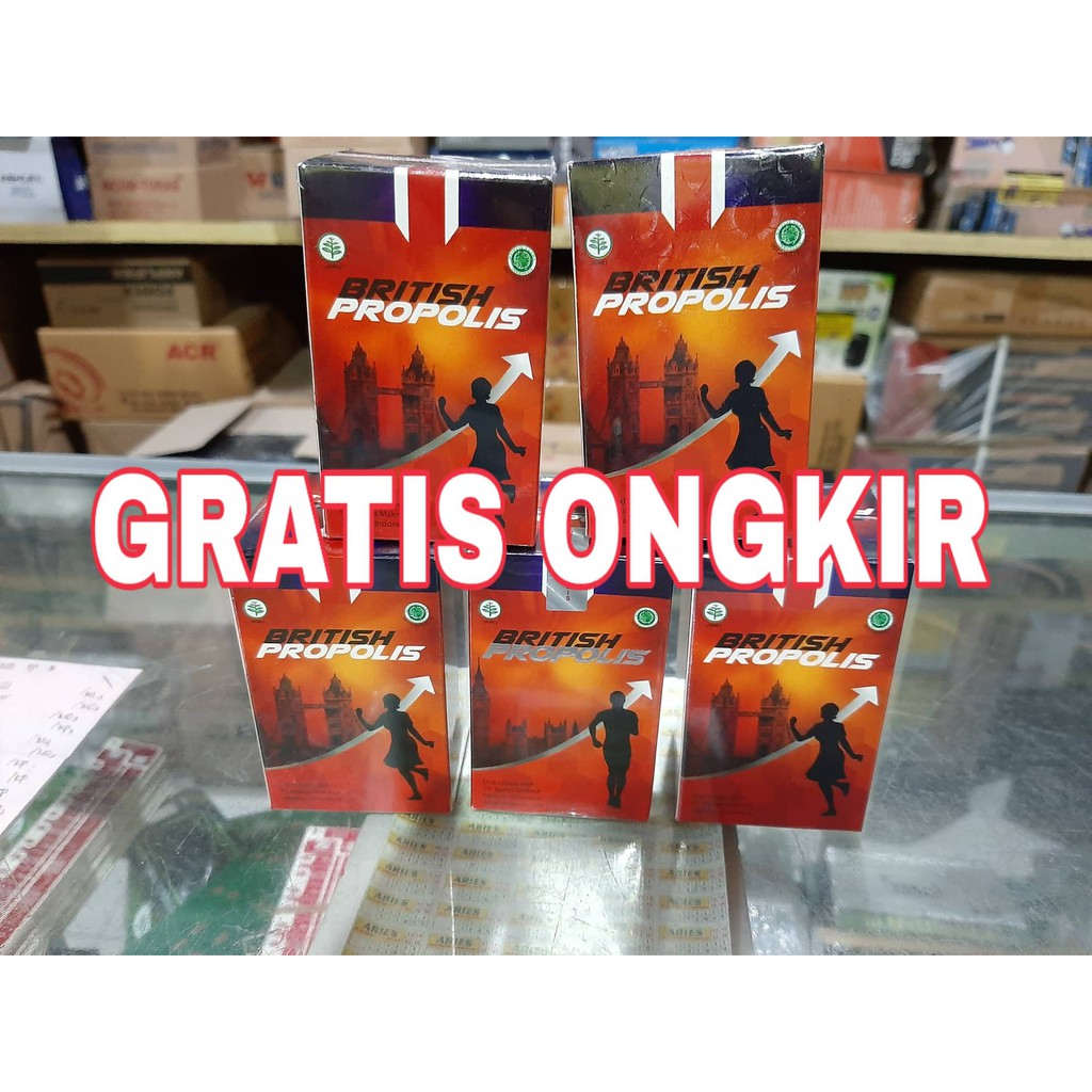 PROMO BRITISH PROPOLIS ORI GRATIS ONGKIR