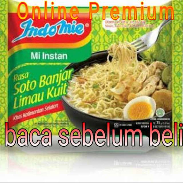 

Indomie Soto Banjar Limau Kuit