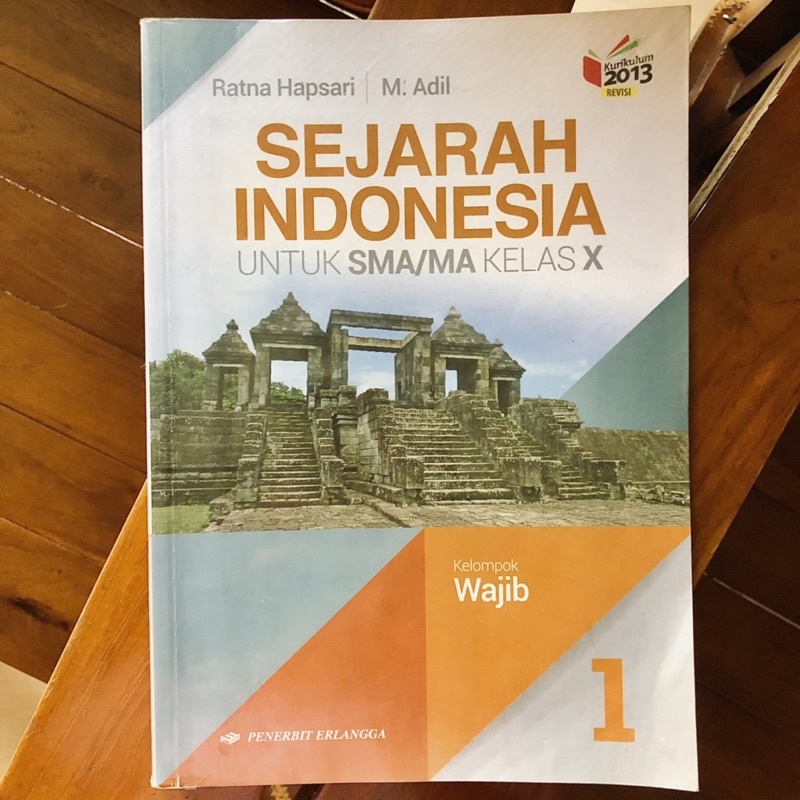 

[Preloved] Buku Cetak SMA Sejarah Indonesia Kelas 10 K13 Revisi Erlangga