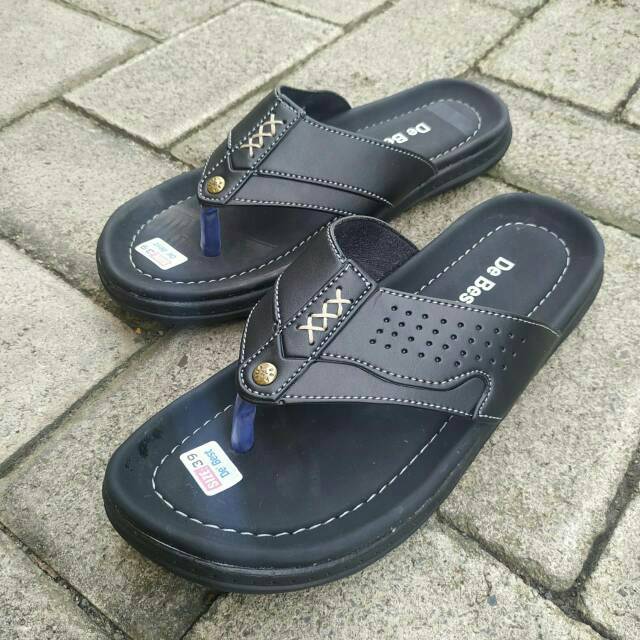  Sandal  Japit dan Selop Slide Pria Laki laki Bapak  Serba 35 