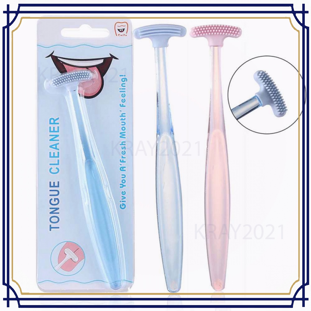 Sikat Lidah Tongue Oral Scraper Cleaner - HL849