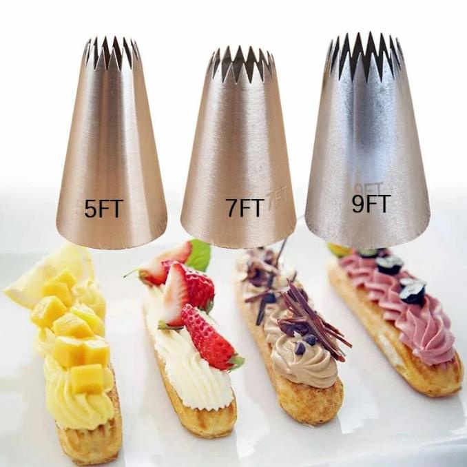 

Promo Awal tahun Spuit Kue Kering Churros Eclair Soes Sus Sagu Keju 7FT 9FT Promo Awal tahun