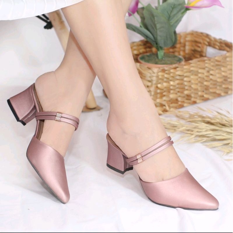 ZUFAR - Sepatu Wanita Kasandra / Sandal Wanita / Sepatu Hak Tahu