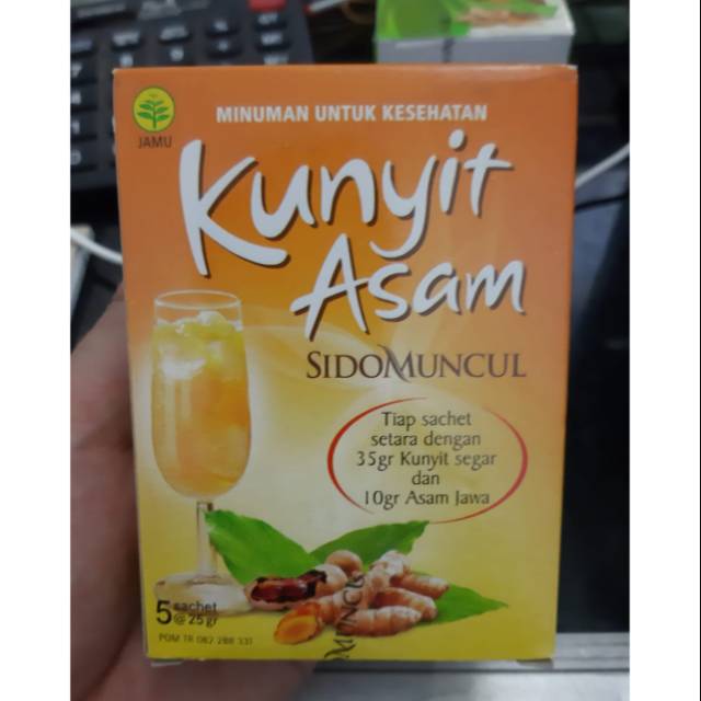 Jual Kunyit Asam Kuning Sido Muncul Shopee Indonesia