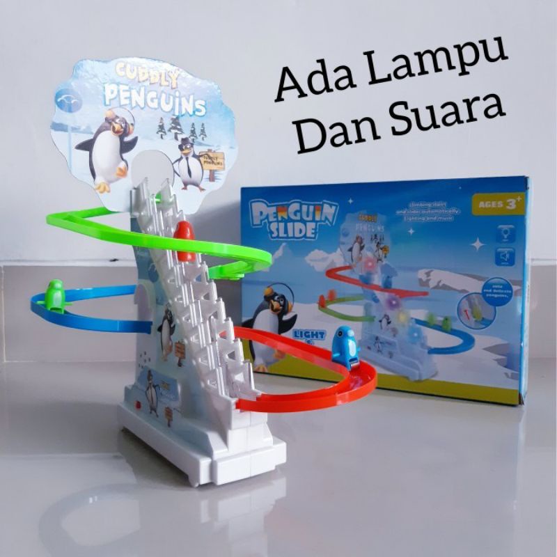 MAINAN HAPPY PENGUIN SELUNCUR TRACK - MAINAN TRACK SELUNCUR PINGUIN