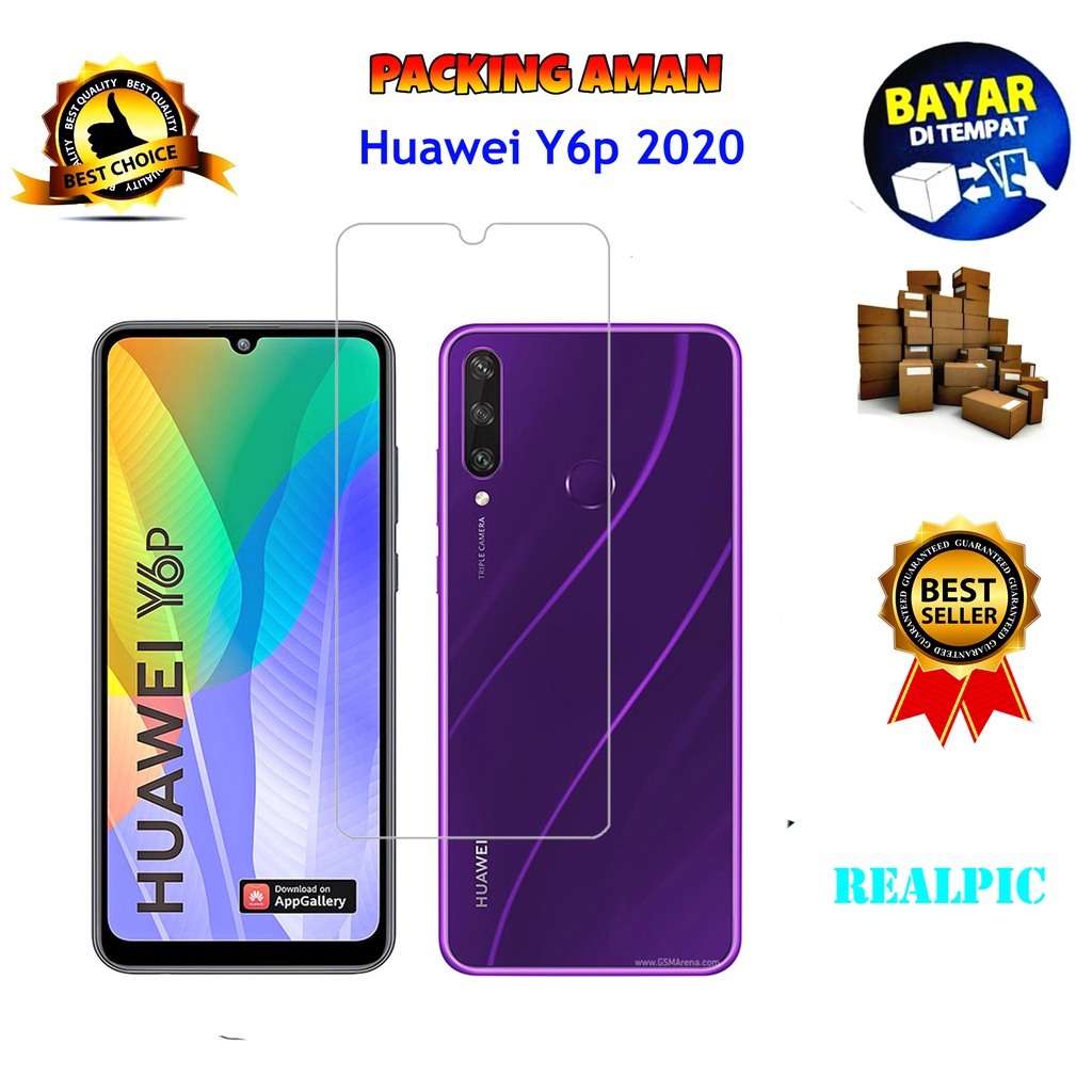 Tempered Glass Huawei Y6P 2020 Screen Protector Anti Gores