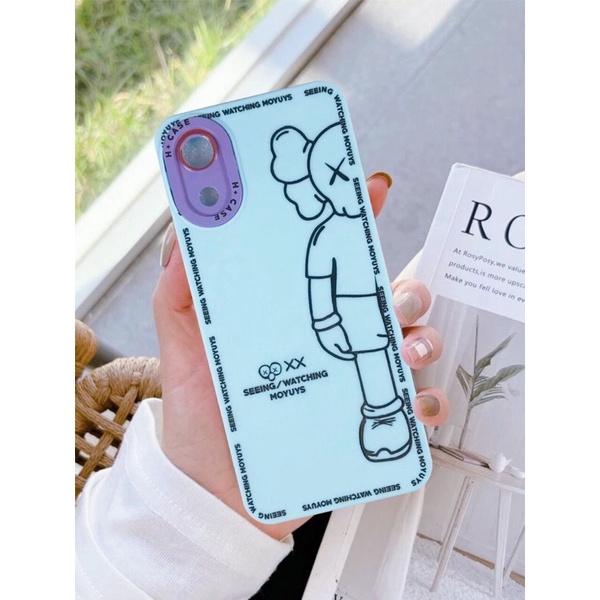 CASE RUBBER PREMIUM MACAROON MOTIF KAWS TIPE IPHONE 7/8 plus, XR, 11