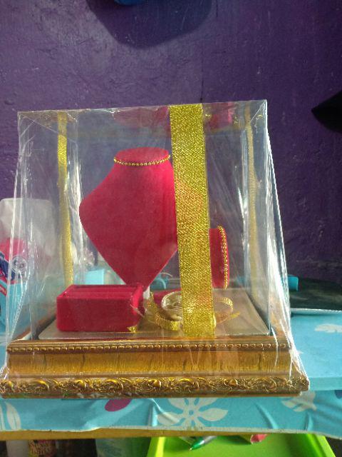 Kotak Hantaran Seserahan Kalung,cincin & Gelang