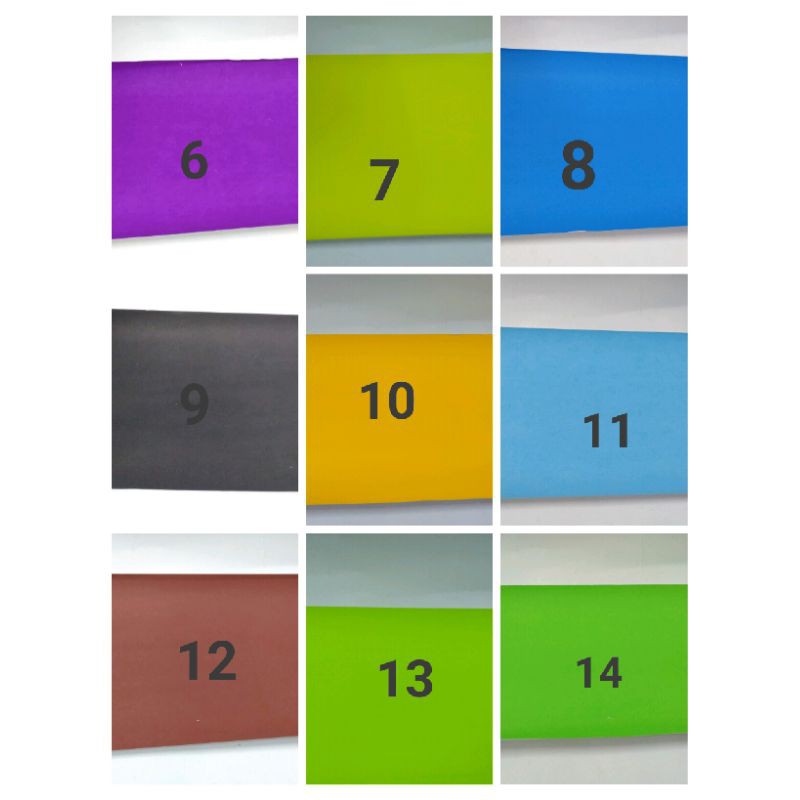 

klm 10 PCS Kertas Asturo warna/Kertas Karton Warna