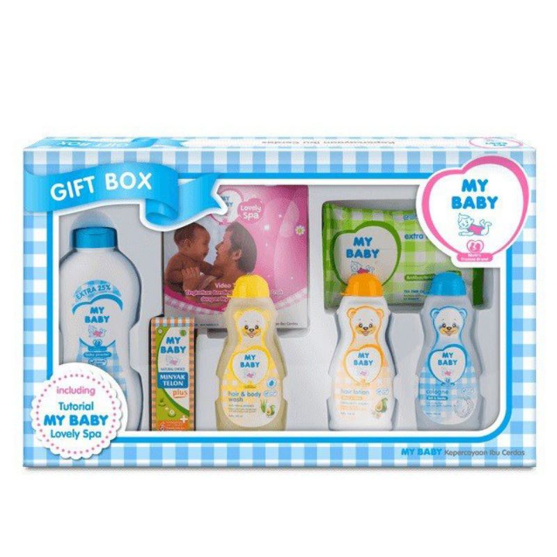 My baby set gift box gift box set my baby set sabun sampo bayi paket perlengkapan sabun bayi