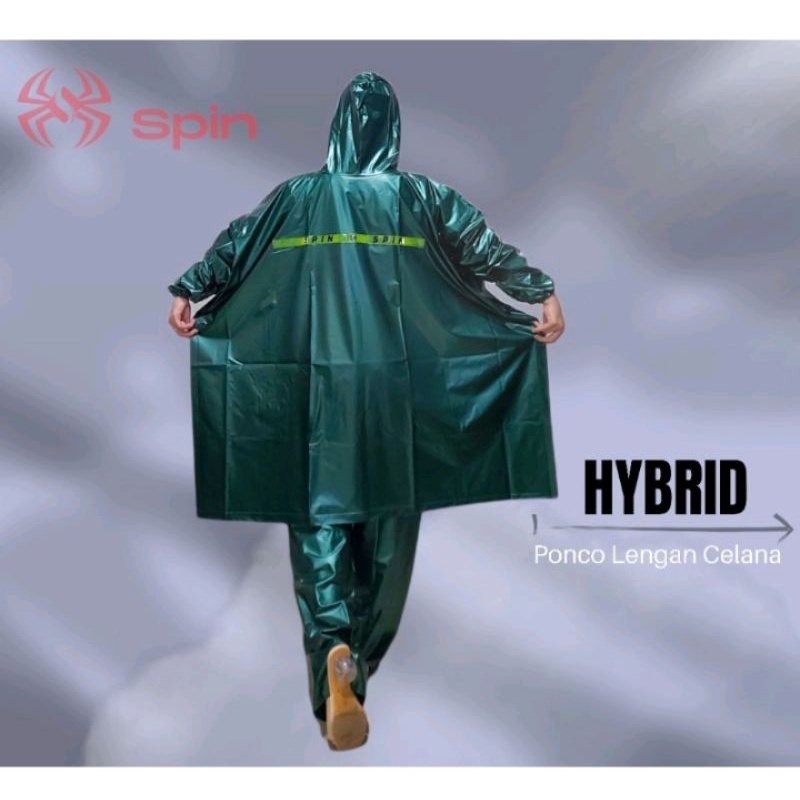 Jas Hujan Jumbo Ponco Lengan Celana Dewasa Pria Wanita Remaja SPIN Dolphin Cewek Cowok TERLARIS Tebal Kuat Awet Murah Kualitas Terbaik / Mantel Terbaru Model Terusan Kelelawar Batman IBEX BIG SIZE Raincoat Rok harga grosir