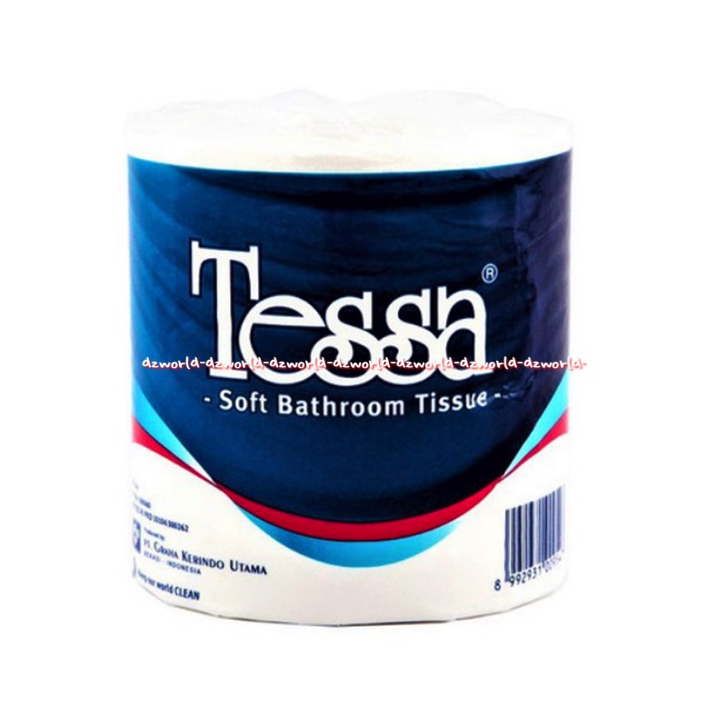 Tessa Soft Bathroom Tissue Tisu Gulung Roll Tesa Tissu Toilet WC Bulat Bulat Kamar Mandi Tesya