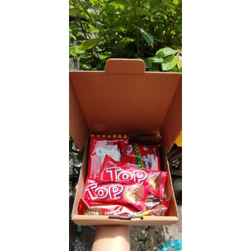 

Giftbox mini || Hampers Snack || Kado Ultah || Kado wisuda estetik