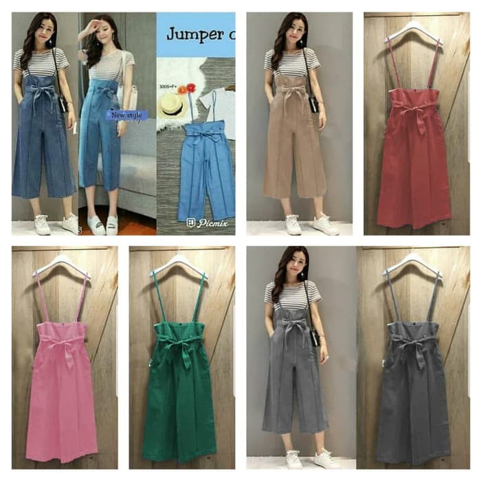 Image of Jumpsuit Ritha ECL katun denim fit to L no inner #1