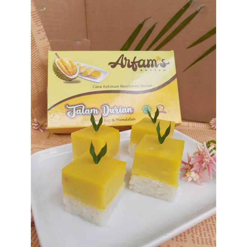 

talam durian makanan khas sumatra