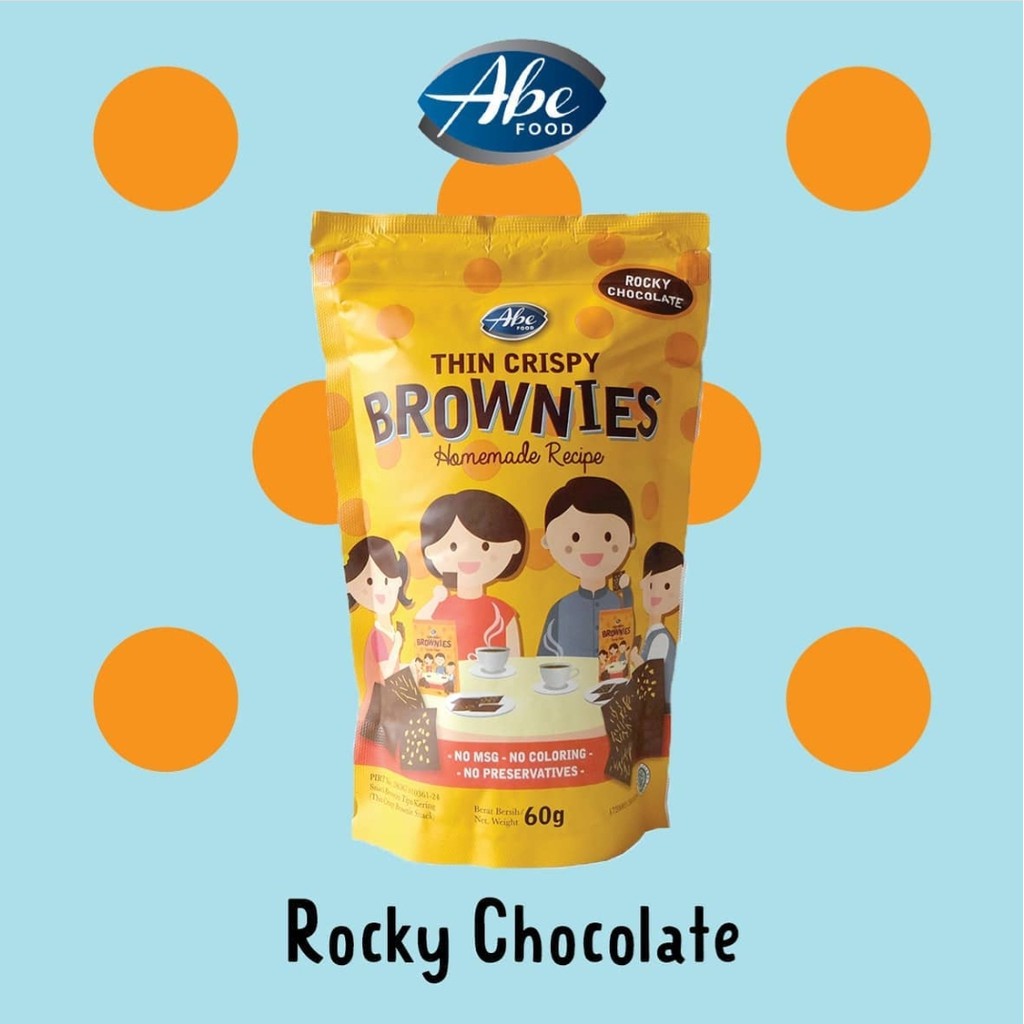 Abe Food Thin Crispy Brownies