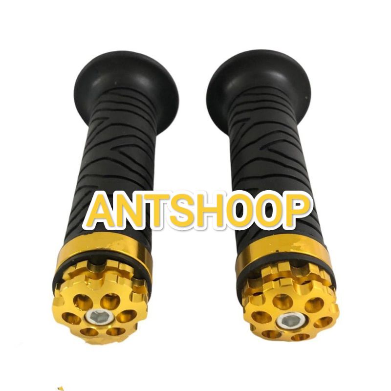 Handgrip Hanfat Grip jalu cnc bisa buat semua motor/universal