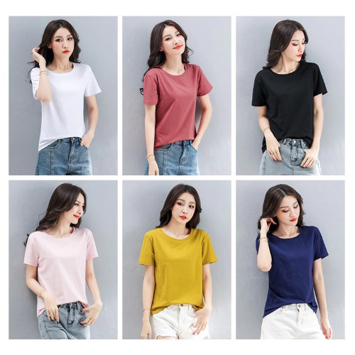 KAOS POLOS ONECK BASIC T-SHIRT LENGAN PENDEK