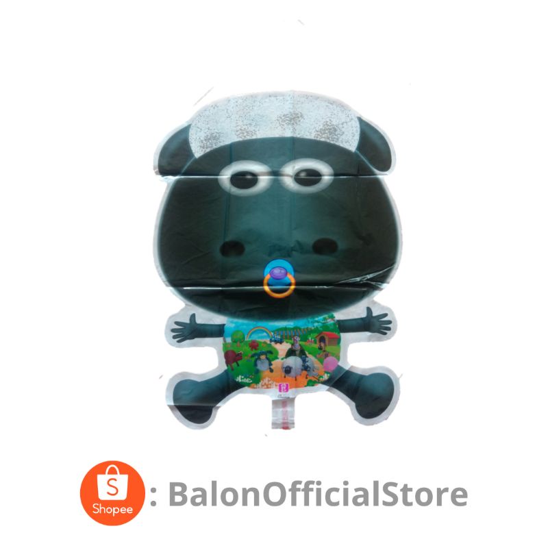 Balon Karakter Shaun The Sheep ± 59cm x 43cm