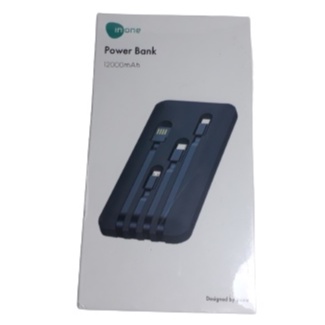 Powerbank INONE P22 12000mAh 4 Output 2 Input Tipe C Micro Lightning