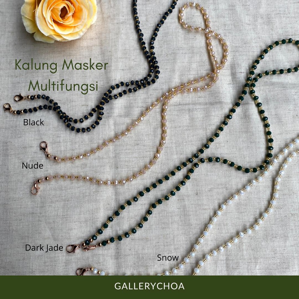 Strap masker/kalung masker/tali masker/tali masker kalung/konektor masker/masker