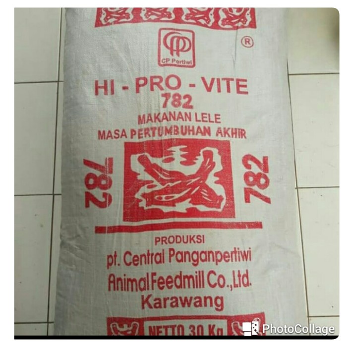 pakan makanan ikan lele nila gurame pelet hi provit 782 30 kg