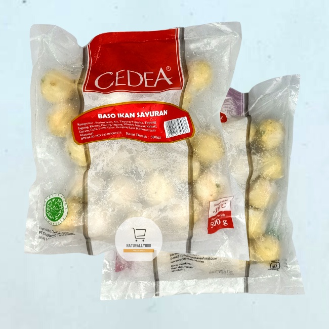 Cedea Bakso Ikan Isi Sayuran 500gram