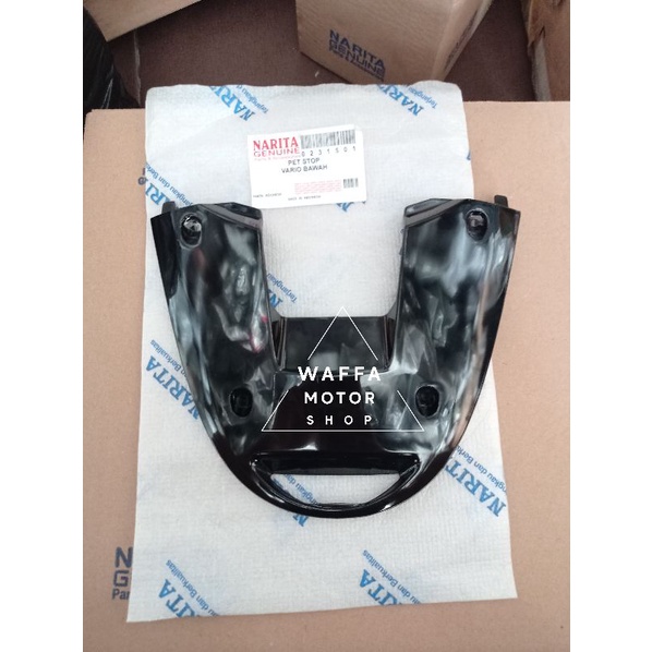 Cover tutup body bawah lampu belakang vario 110 old cw karbu hitam