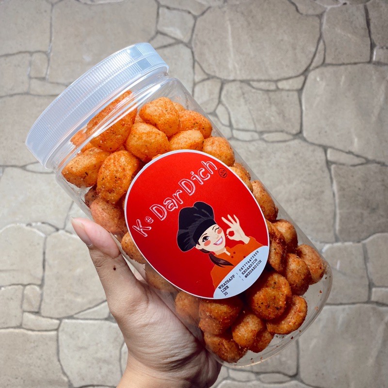 

KESEDANG CIMOL (Cimol Pedas dan asin Kering)