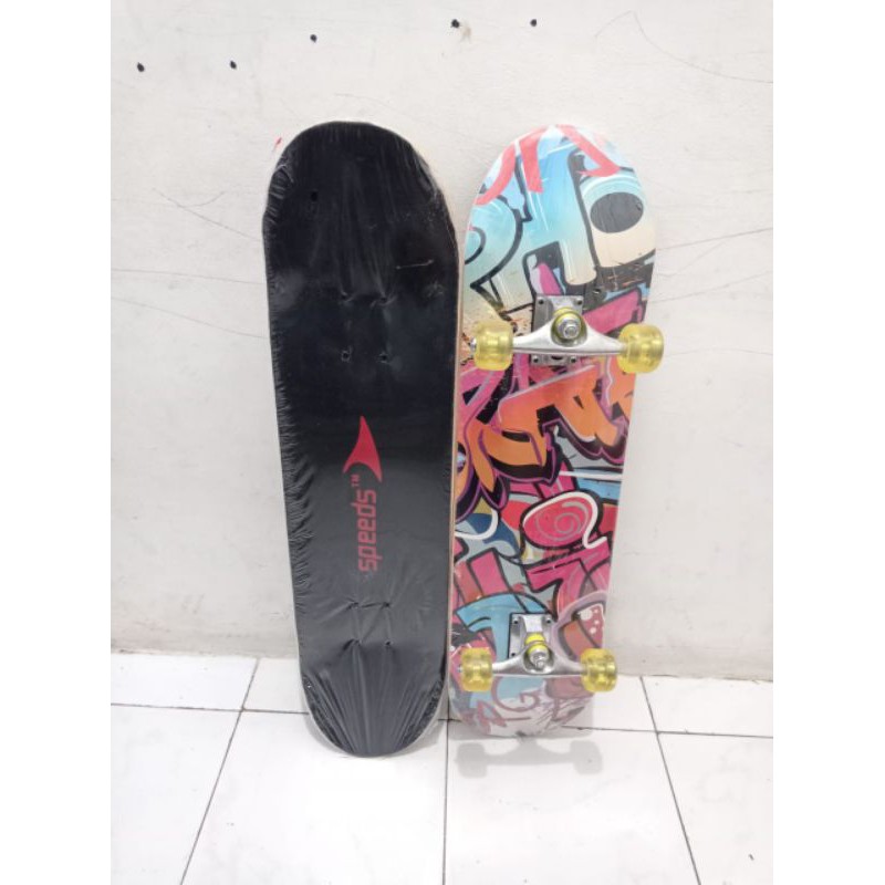 Skateboard ampelas size L 71cm anak/remaja/dewasa pemula