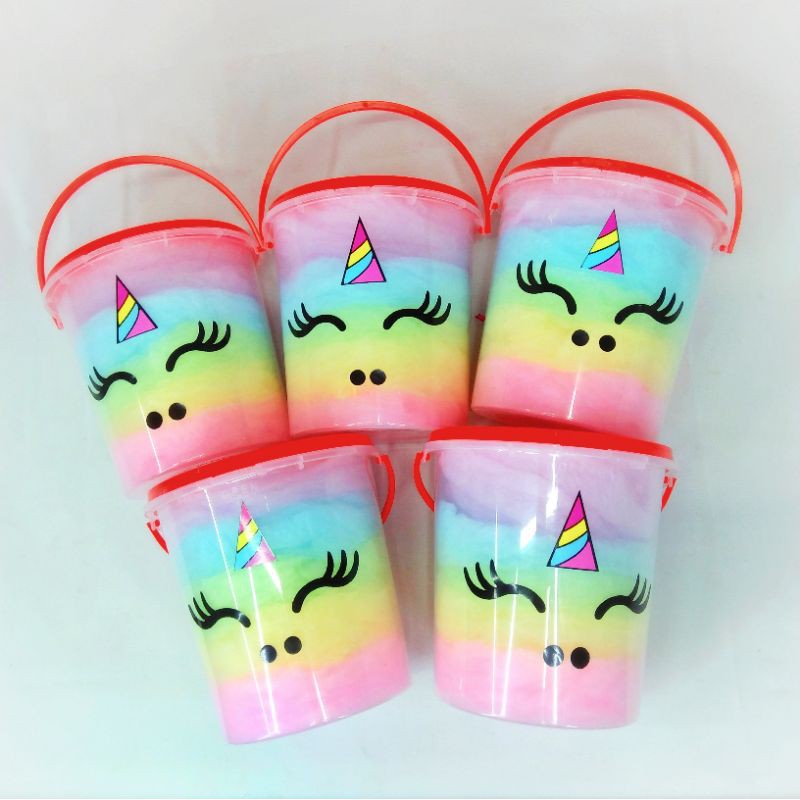 

Gulali Factory Cotton Candy Rainbow Unicorn 80 gram