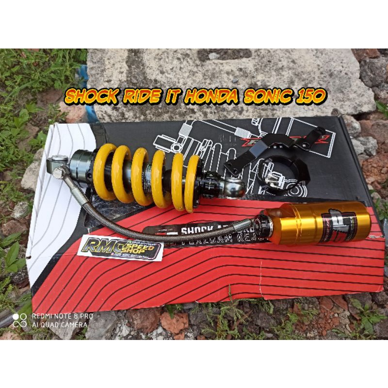 Shock ride it gp 103 tabung pisah honda sonic 150 klik reboun fungsi original 100%