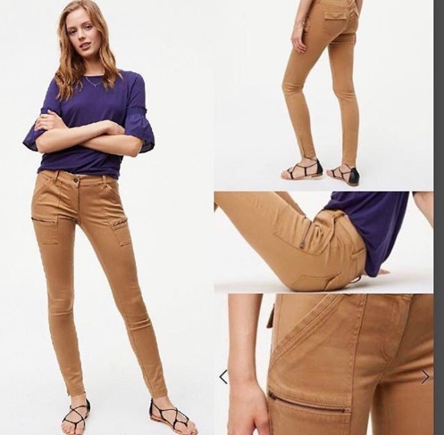 Sale Loft by ann taylor skinny cargo