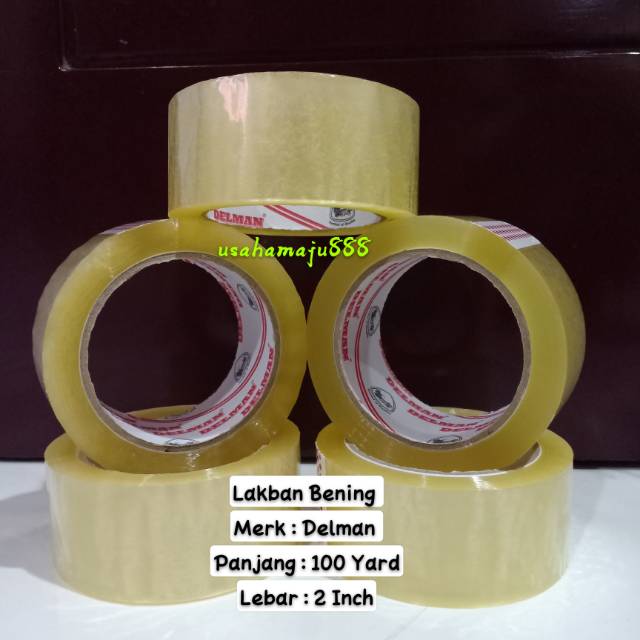 

Lakban Bening Berkualitas Bagus