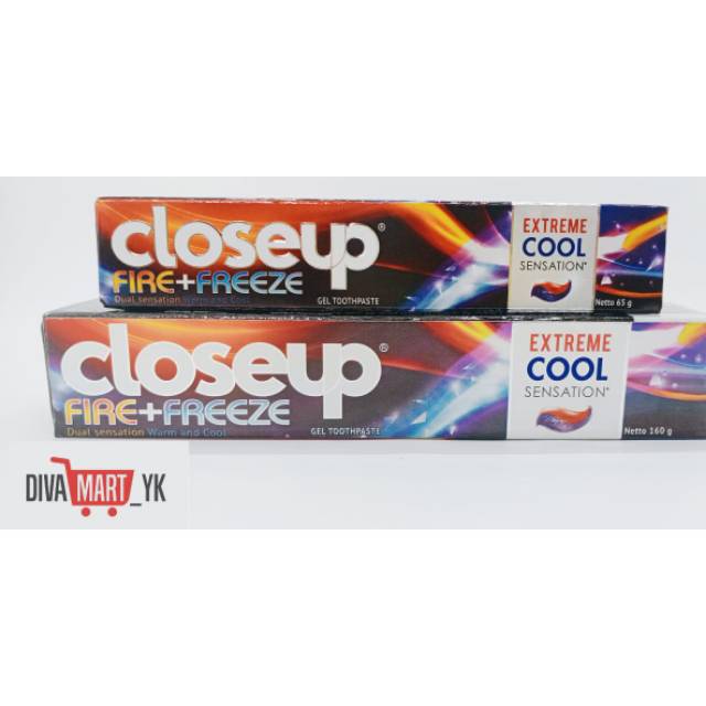 Close up fire + freeze 65gr &160gr